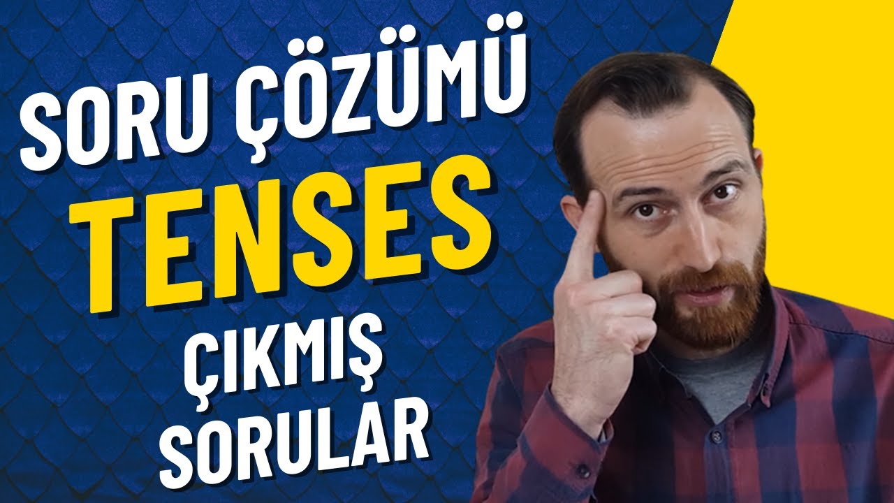 İNGİLİZCE TÜM ZAMANLAR SORU ÇÖZÜMÜ 🚀 İpuçları ve Kolay Soru Çözümü ✏️ TENSLER YDT 📚 YDS 2023 🎓