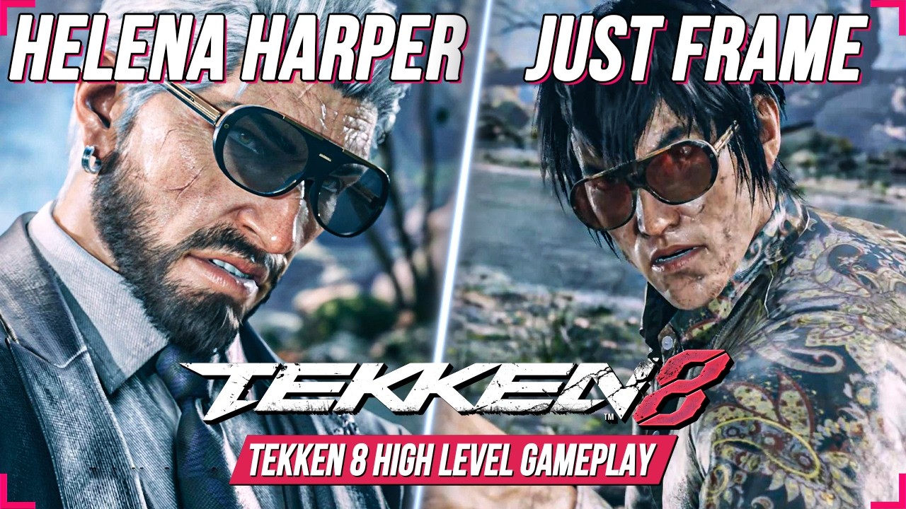 TEKKEN 8 ⚡ Helena Harper (VICTOR)  Vs  JustFrameJames (LAW) 💪 T8 High Level Gameplay