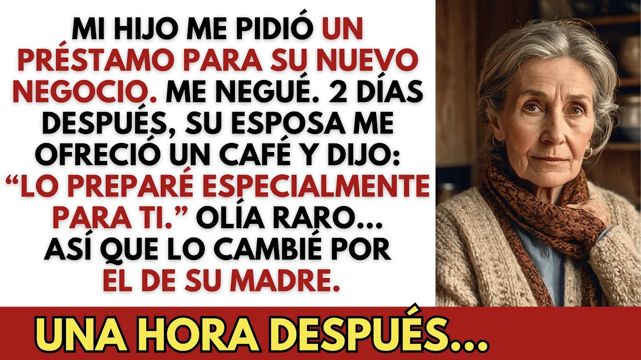 Me negué a garantizar el préstamo de mi hijo—2 días después el café especial de su esposa los delató