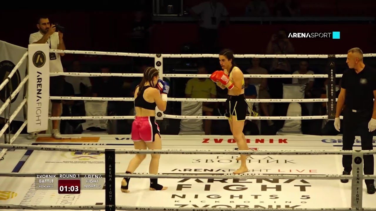 ARENA FIGHT NIGHT KIK BOKS ZVORNIK / Anastazija Petrović vs Maja Bogdanović / 03.06.2022.