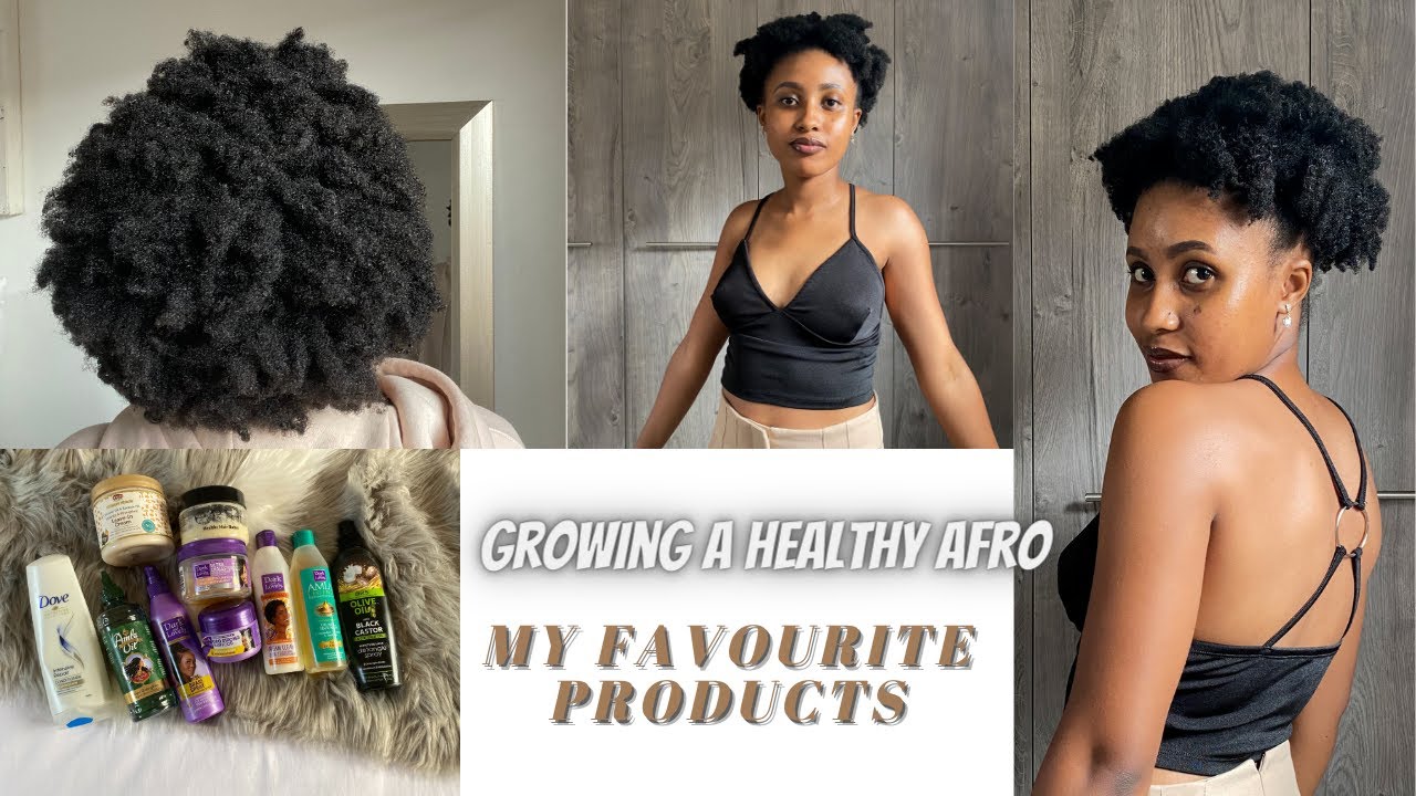 My favourite products for Natural Hair | South African YouTuber