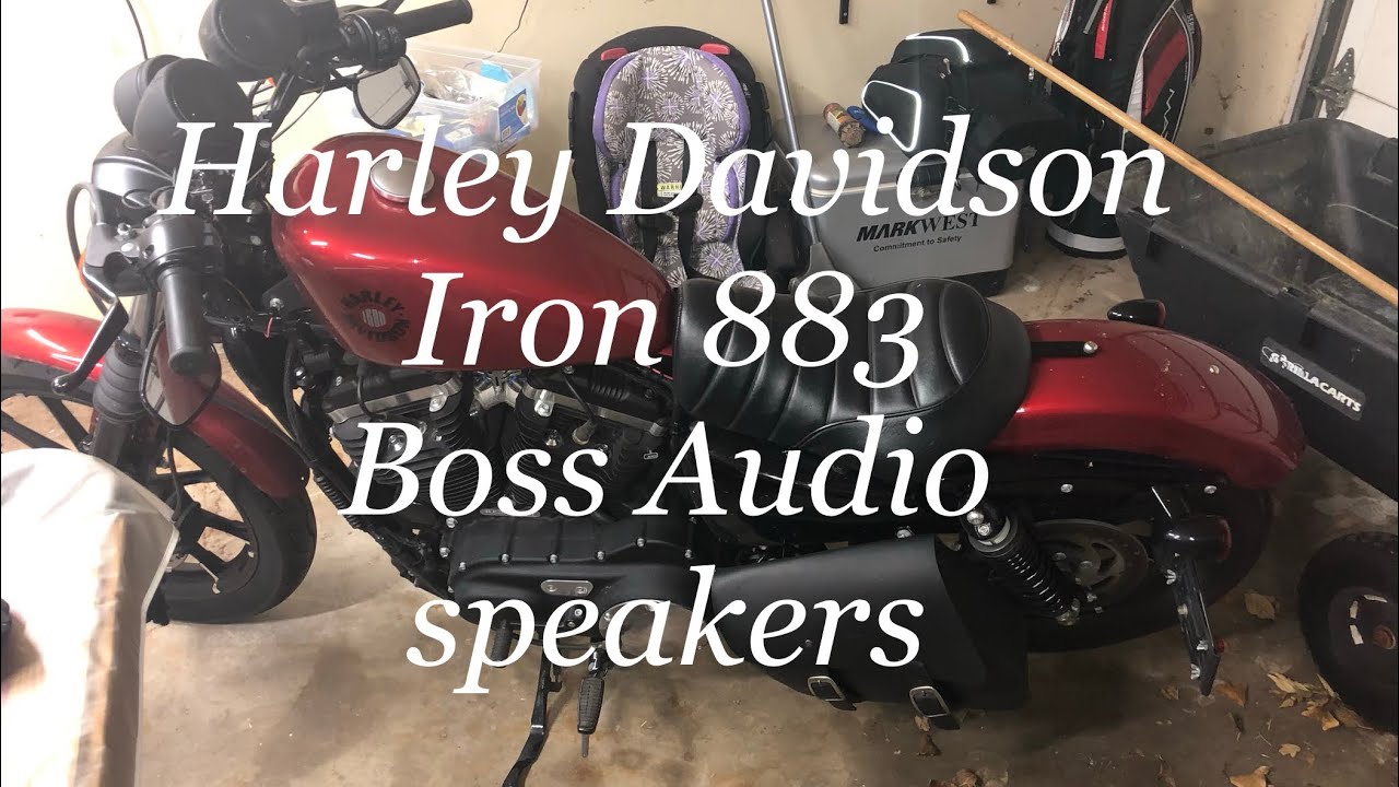 Harley Davidson 883 iron Bluetooth audio