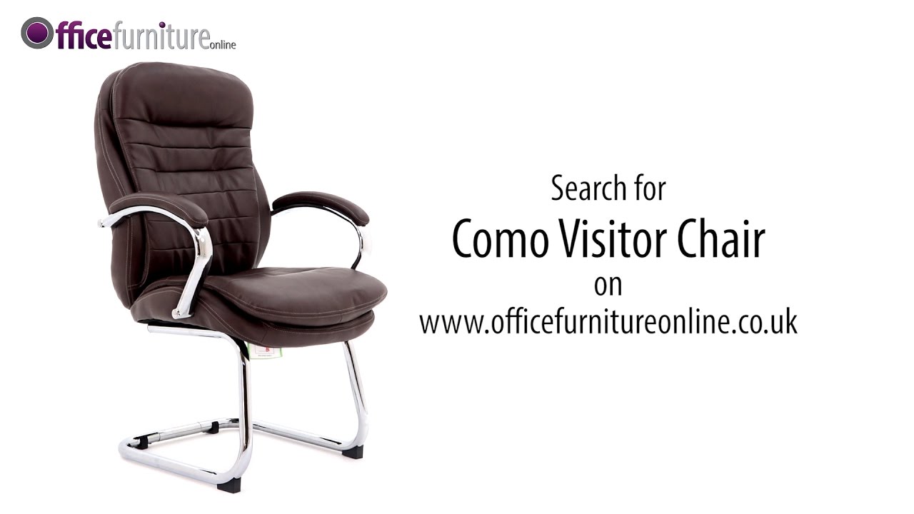 Como Leather Visitor Chair from OfficeFurnitureOnline.co.uk