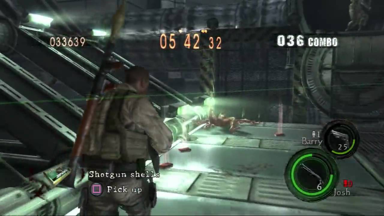 Resident Evil 5 - Mercenaries Reunion - Duo - Experimental Facility - Josh