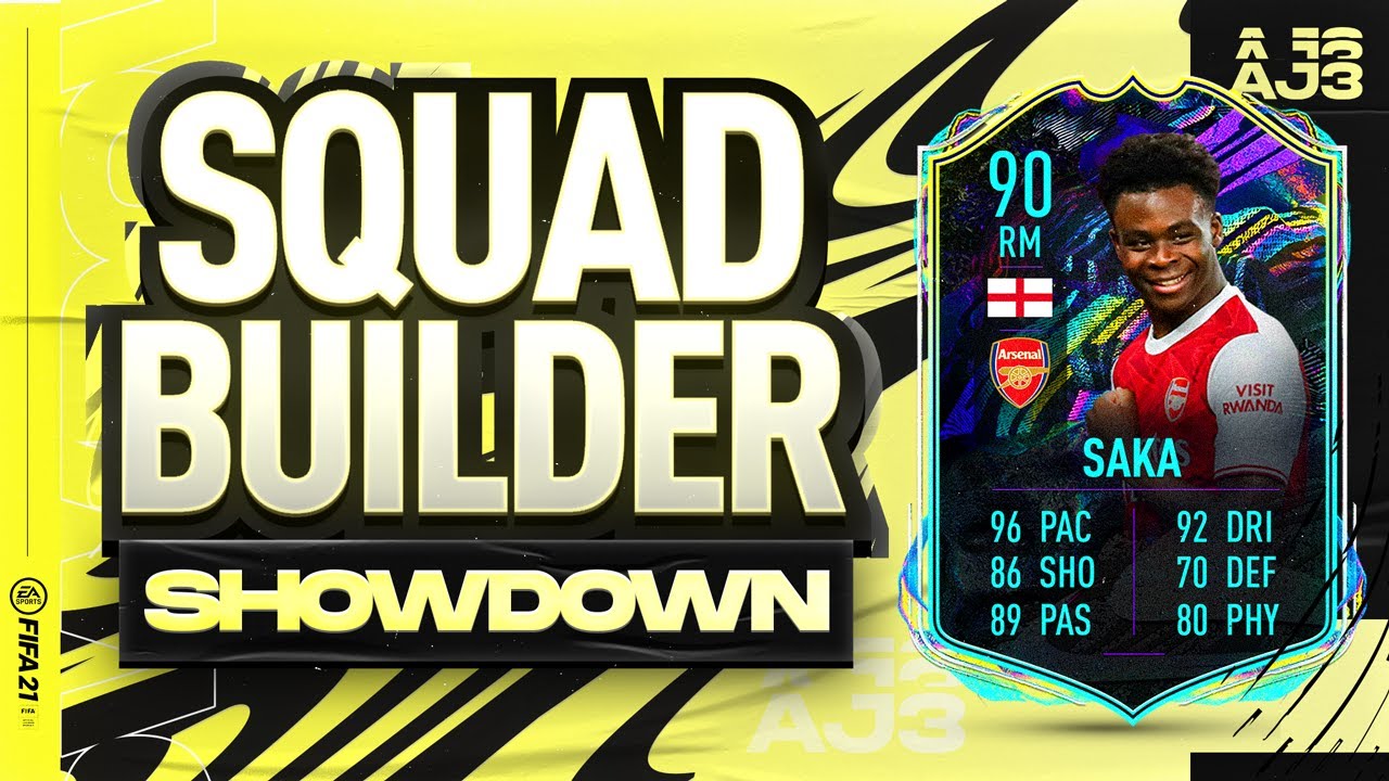 Fifa 21 Squad Builder Showdown!!! FUTURE STARS SAKA!!!