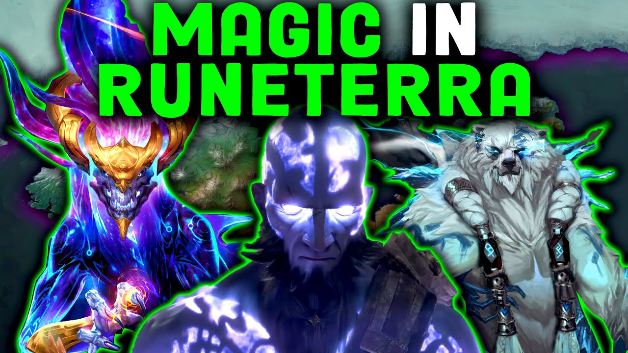 HOW EACH REGION IN LEAGUE OF LEGENDS DEALS WITH MAGIC