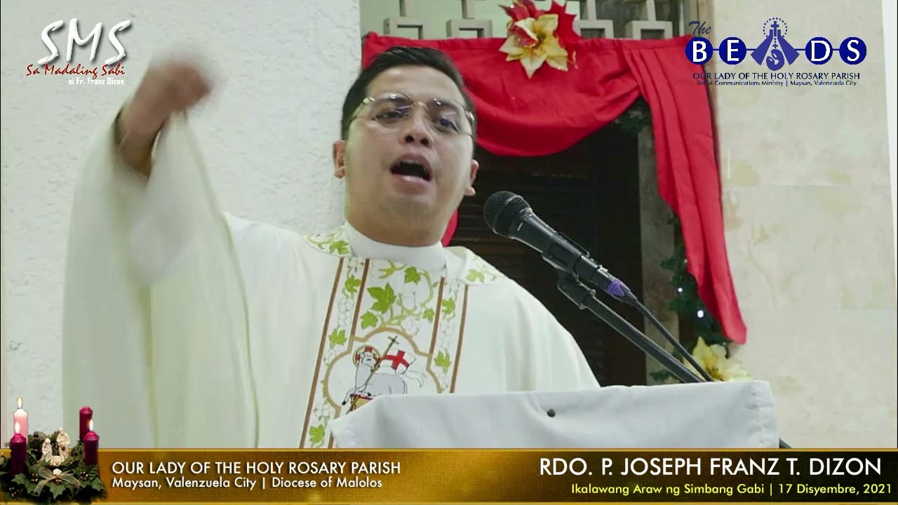 PANGAKO NIYA, TUTUPARIN BA? | Homily for 2nd Night of Misa de Gallo