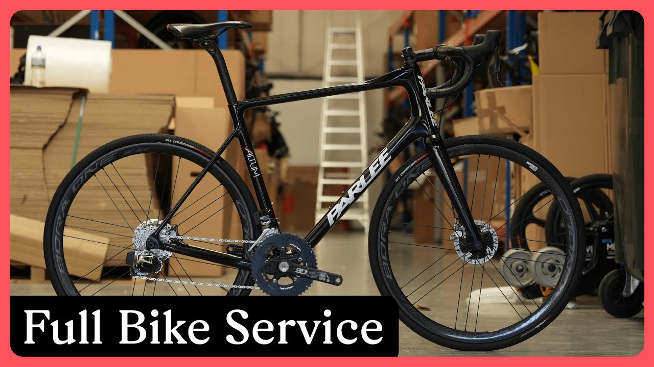 Full Road Bike Service | Parlee Altum Sram Red eTap Disc Road Bike 2019 | The Service Ep.4