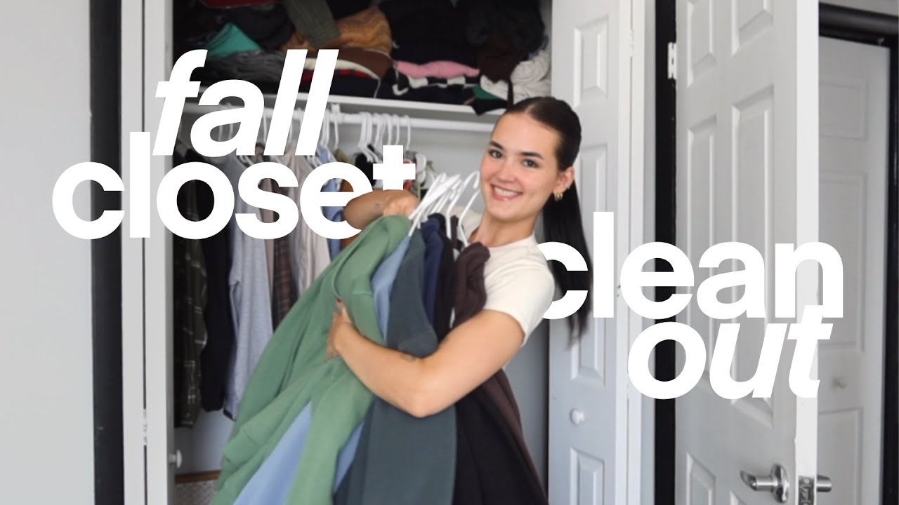 summer to fall closet organizaiton (IT'S SWEATER WEATHER BABY)