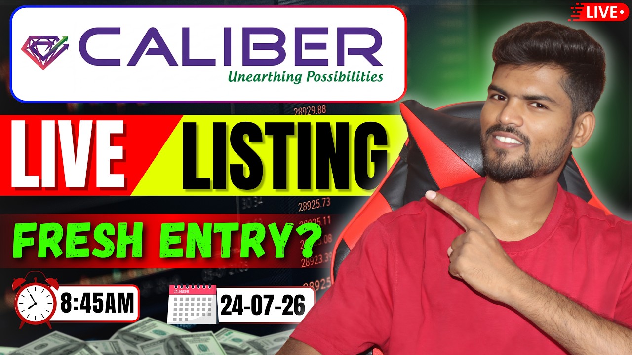 Caliber Mining IPO Live Listing 🔥 | Hold or Sell? | Fresh Entry?