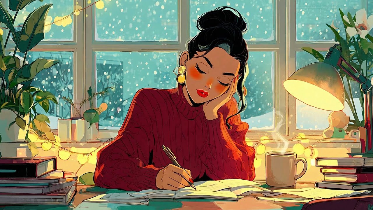 [Playlist] 눈 내리는 도서관에서, 창가에 머무는 빈티지 재즈 | Winter Jazz Playlist For Work, Study