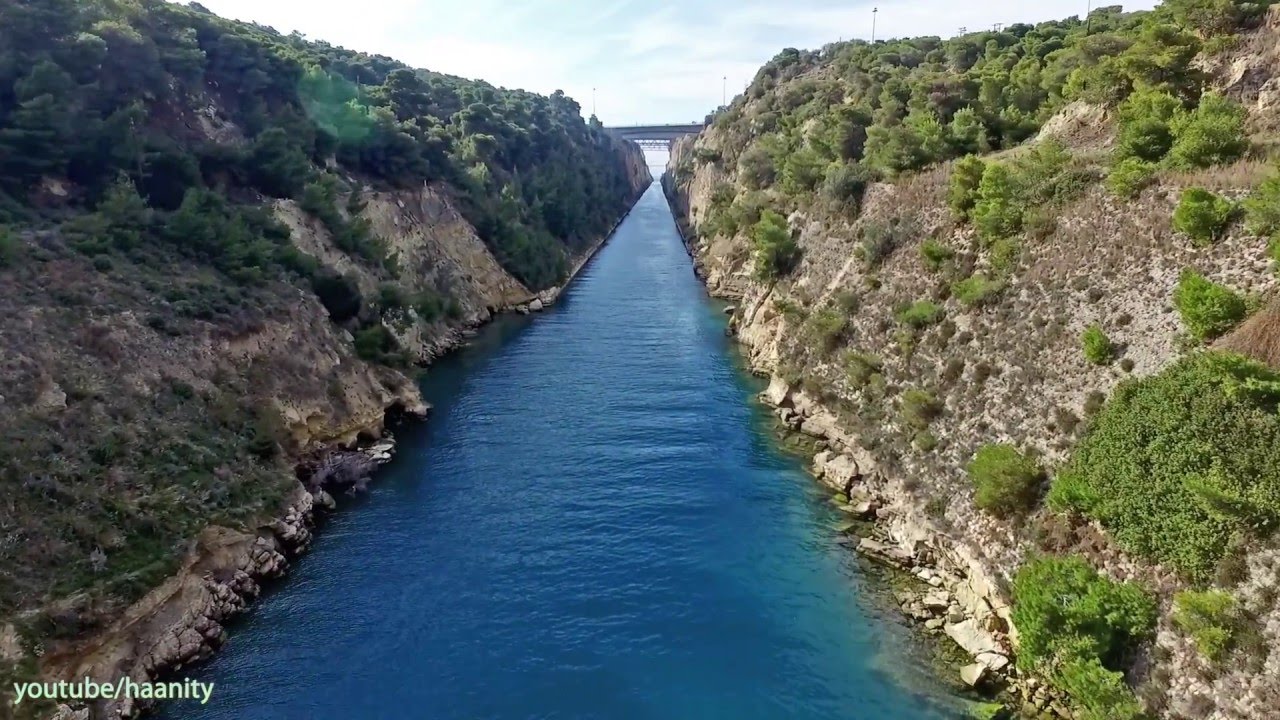 Ισθμός Κορίνθου | Corinth Canal Drone Greece DJI Phantom 3