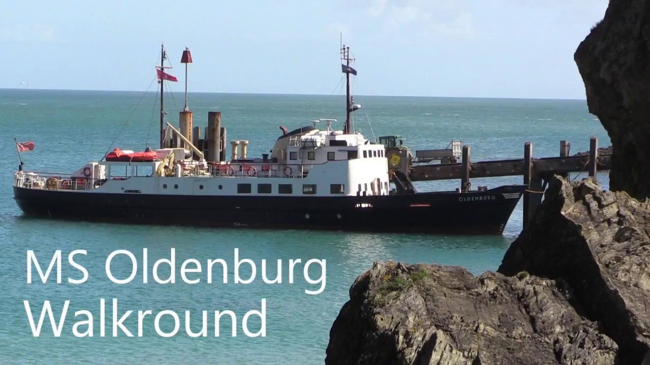 Travelling to Lundy by ship - MS Oldenburg Walkround