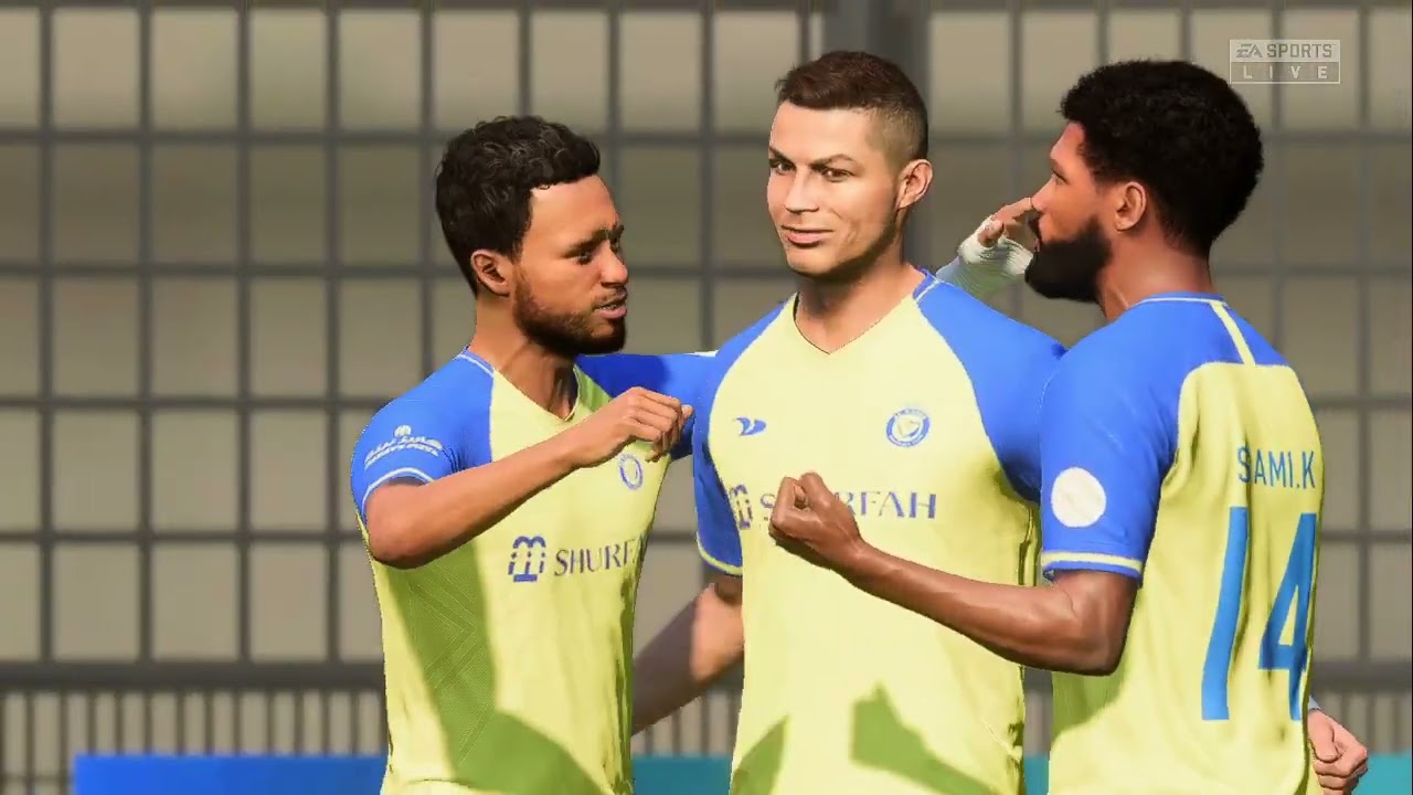 FASE DE GRUPOS DA COPA DA ASIA ATUANDO PELO TIME DO CR7 NO FIFA 23 MODO CARREIRA