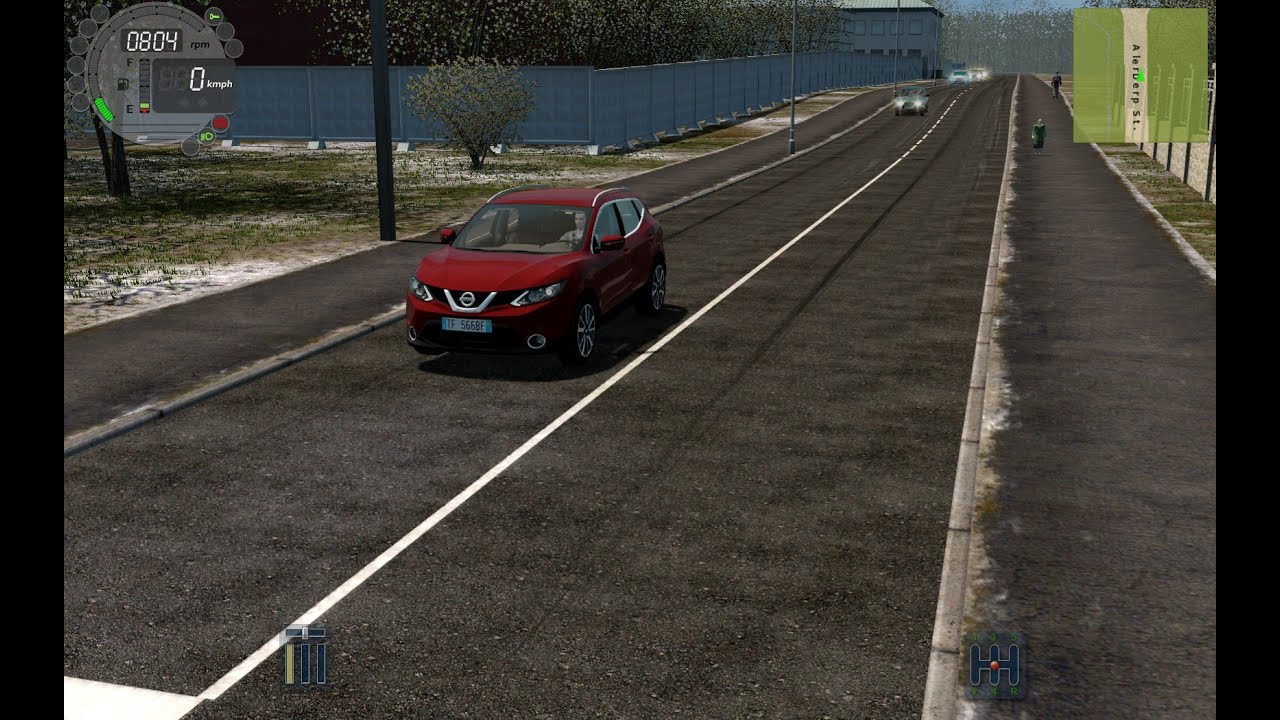 City Car Driving / Csomagszállítás / Nissan qashqai 2016