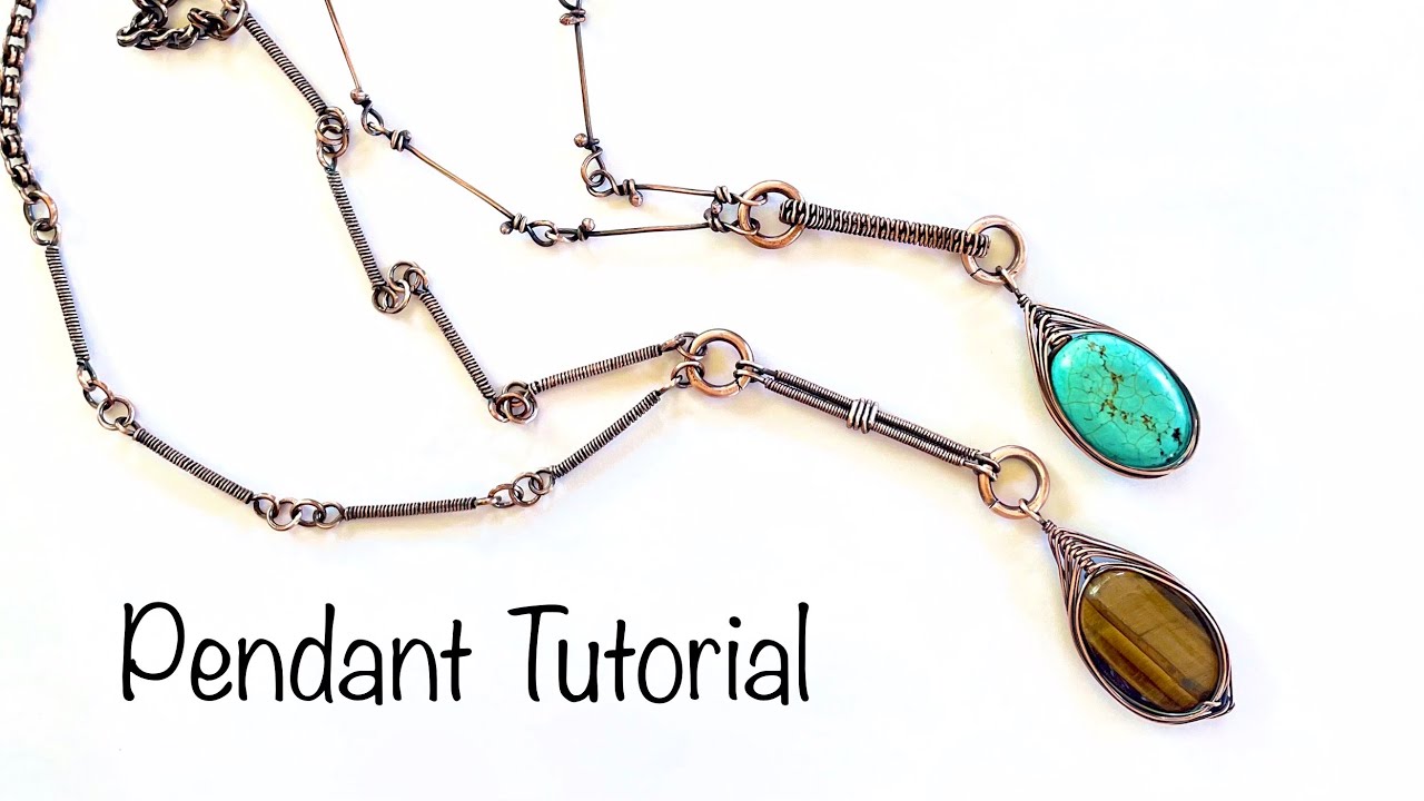 Jewelry Tutorial/Simple Pendant