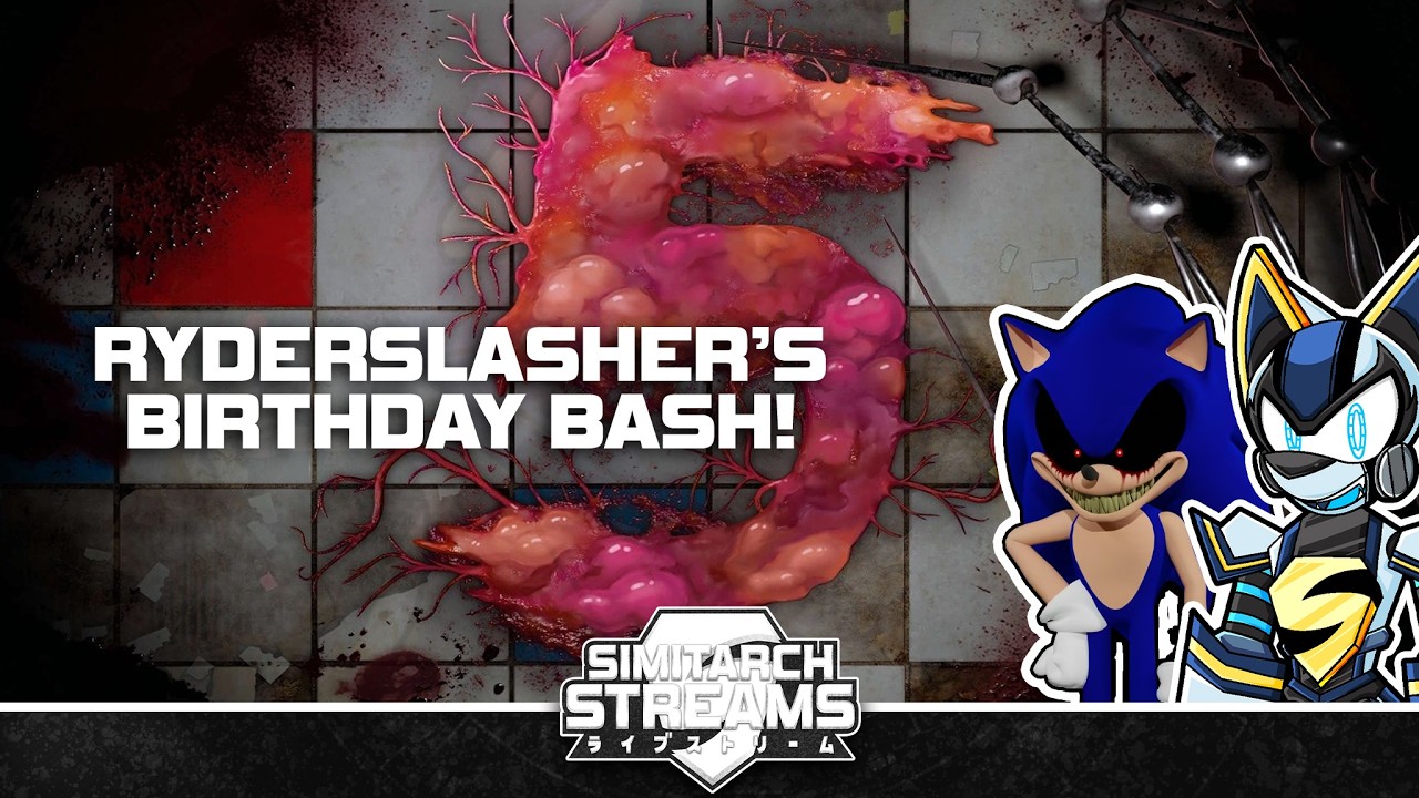 RyderSlasher's Birthday Bash! | Poppy Playtime and More! | Simitarch Streams!