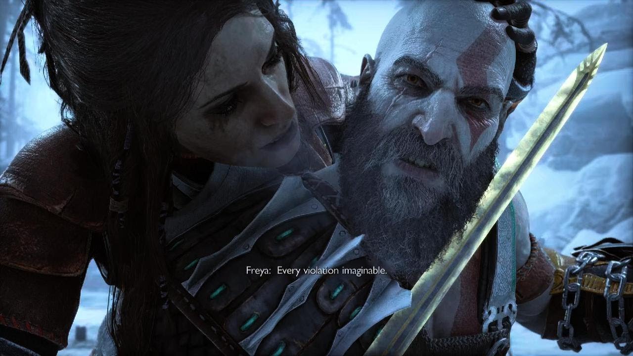 God of War Ragnarök Kratos vs Vanadis