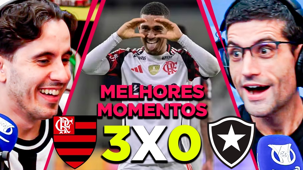 PASSEIO DO FLAMENGO pra cima do Botafogo