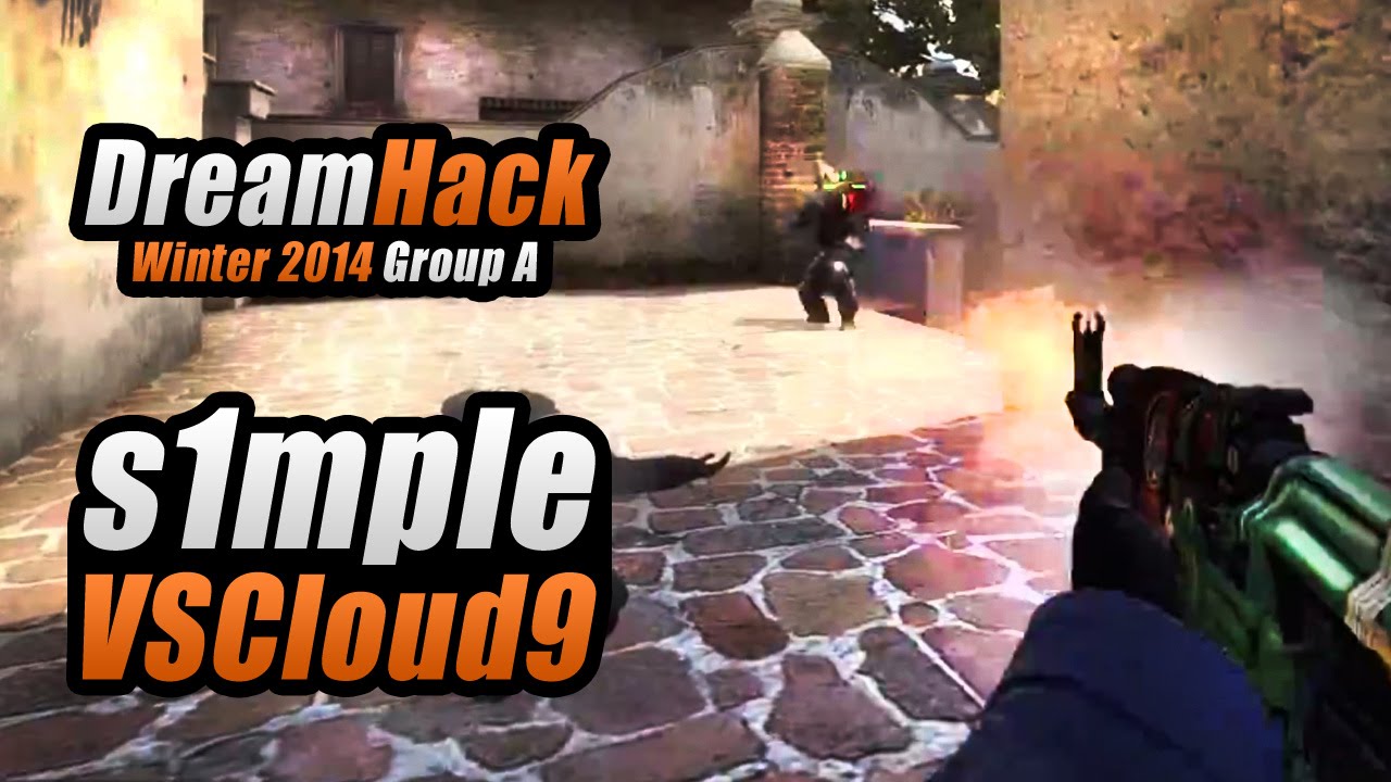 DreamHack Winter 2014 - s1mple vs Cloud9 - [ACE]