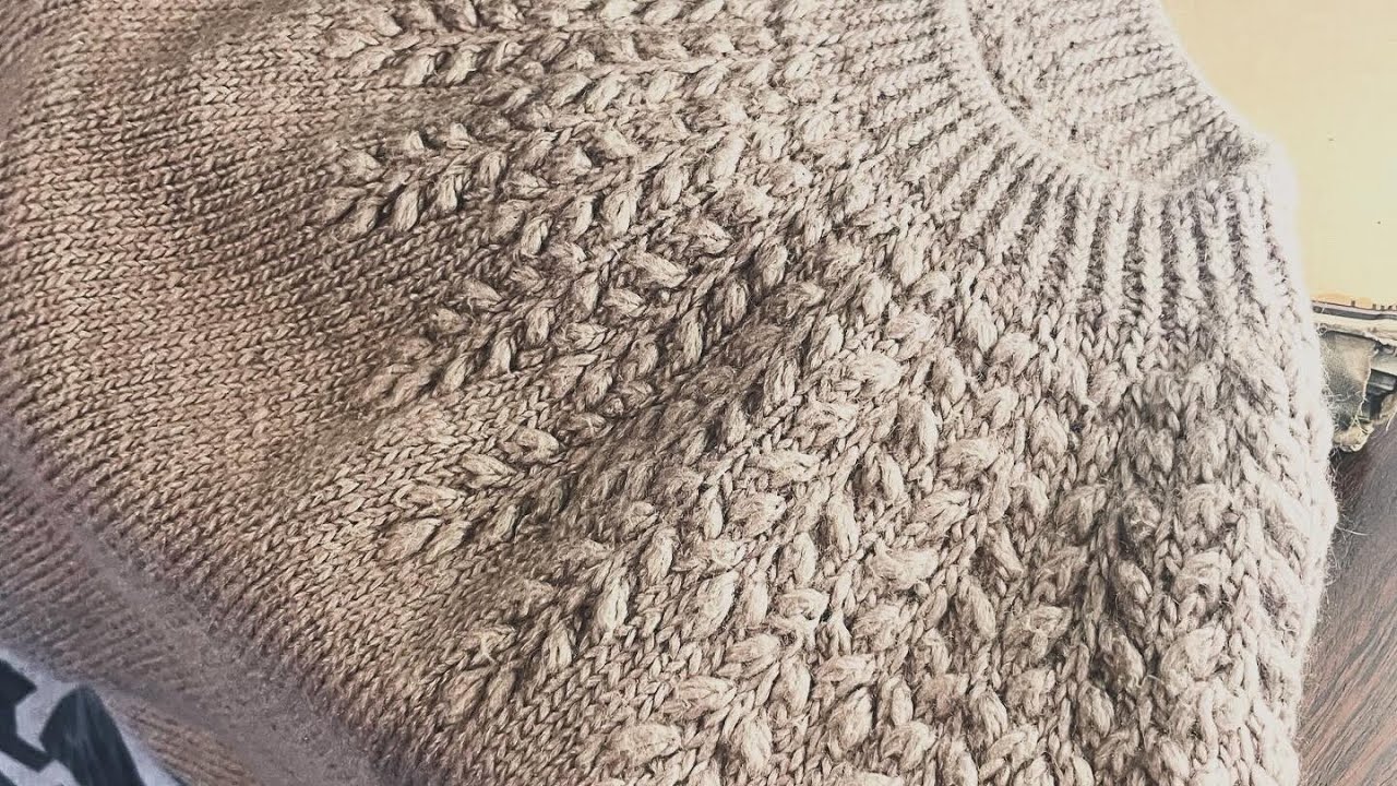 FIELD SWEATER - Guida ai passaggi più complicati del pattern