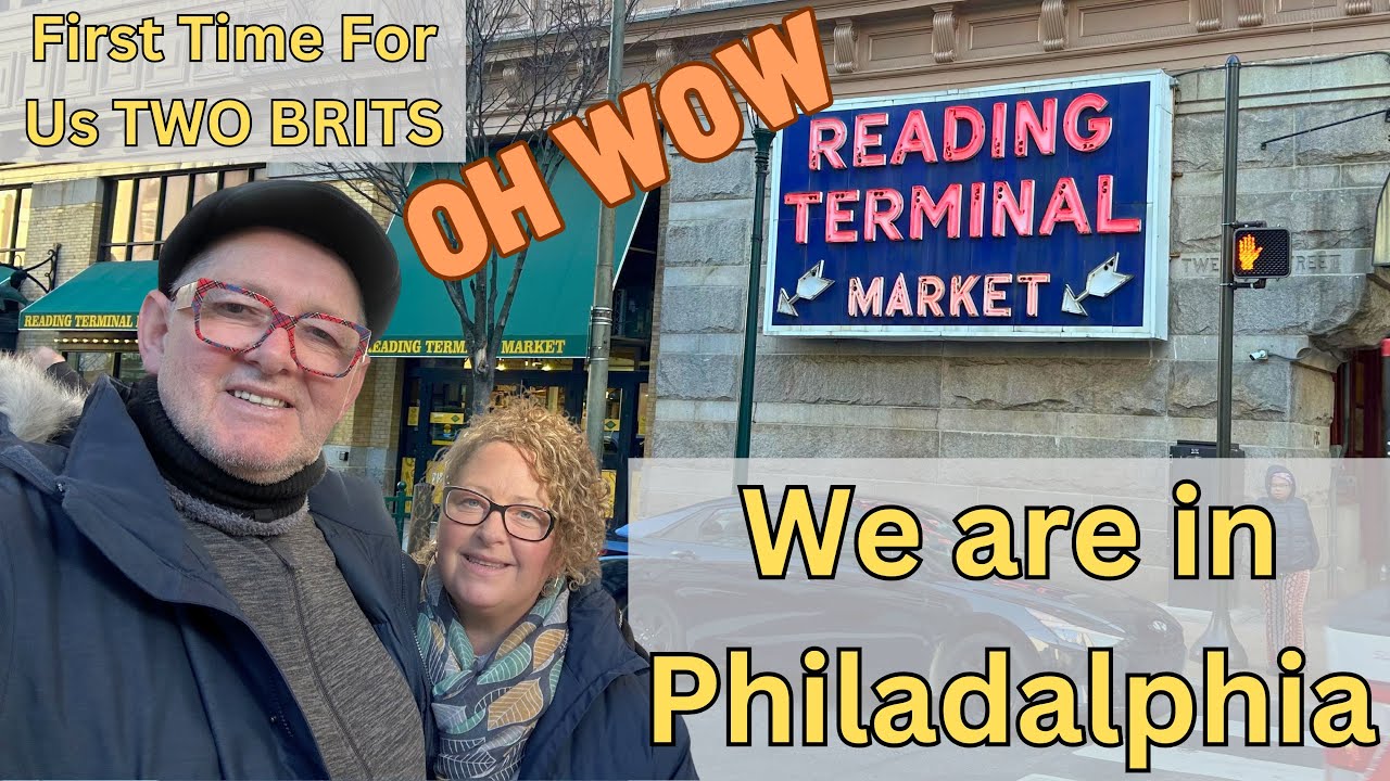 OH WOW Our First Time at Reading Terminal Market in Philadelphia