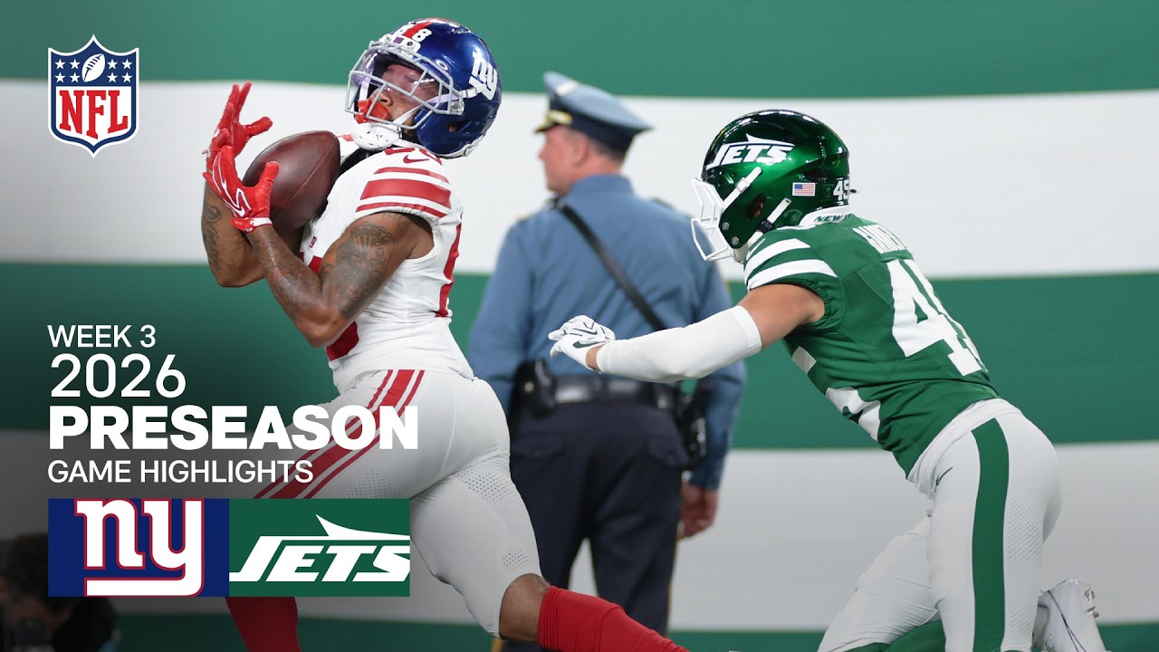 New York Giants vs. New York Jets | 2026 Preseason Week 3