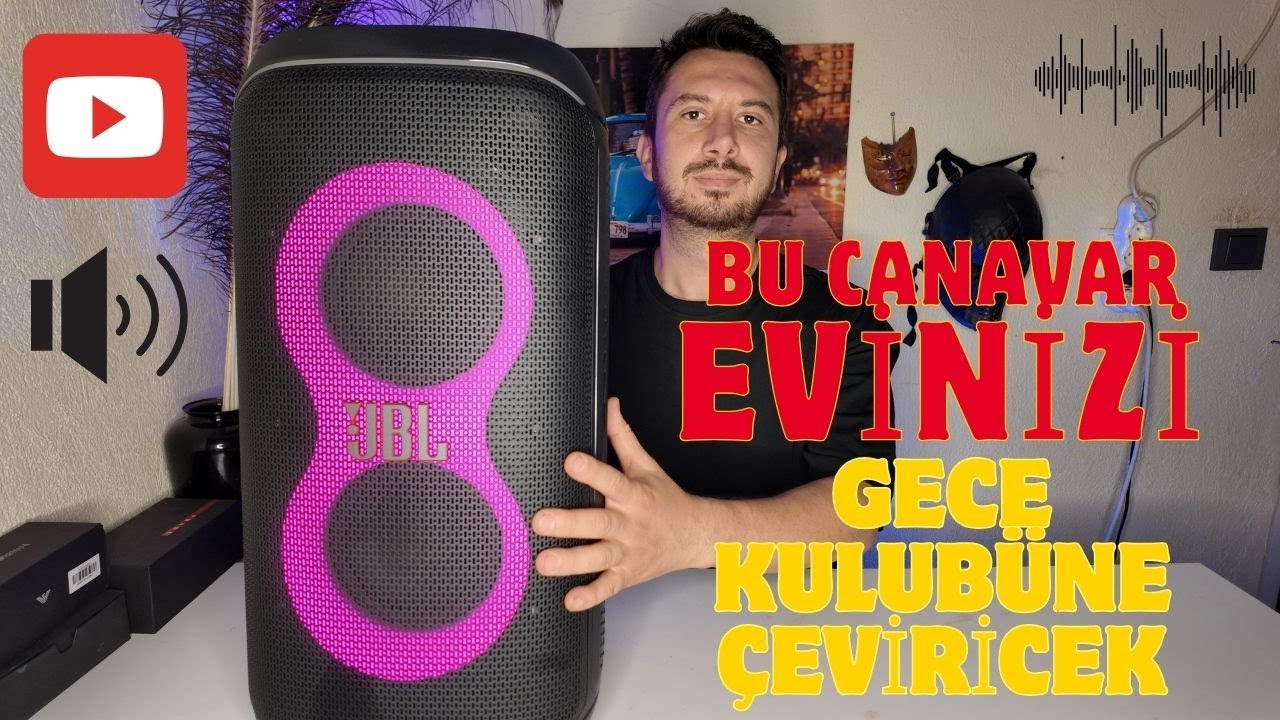 JBL PARTYBOX 120 CLUB İLE DUVARLAR YIKILIYOR! (GERÇEK SES TESTİ) BU HOPORLÖR PATLIYOR