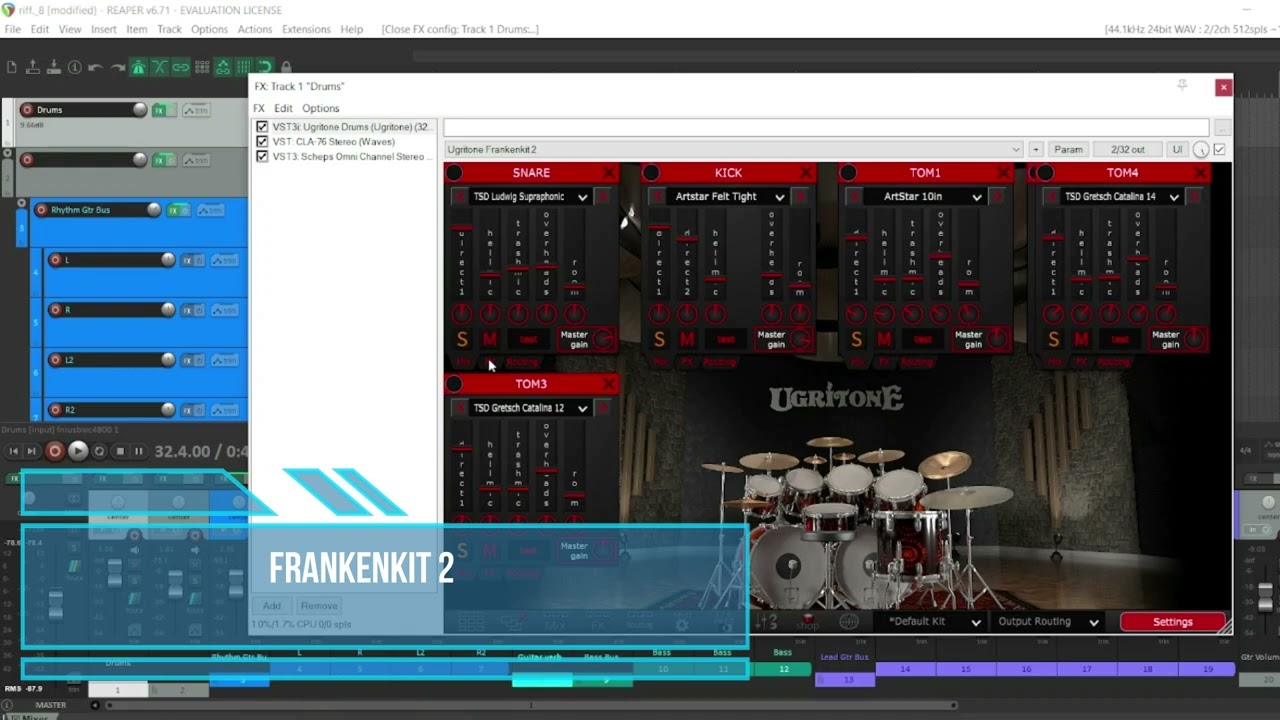 Creating Custom Kits from Ugritone Libraries!