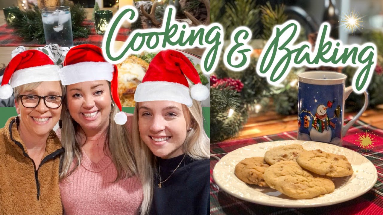 COOKING AND BAKING WITH MY FAMILY | EASY RECIPES | CHRISTMAS BAKE WITH ME |  JESSICA O'DONOHUE