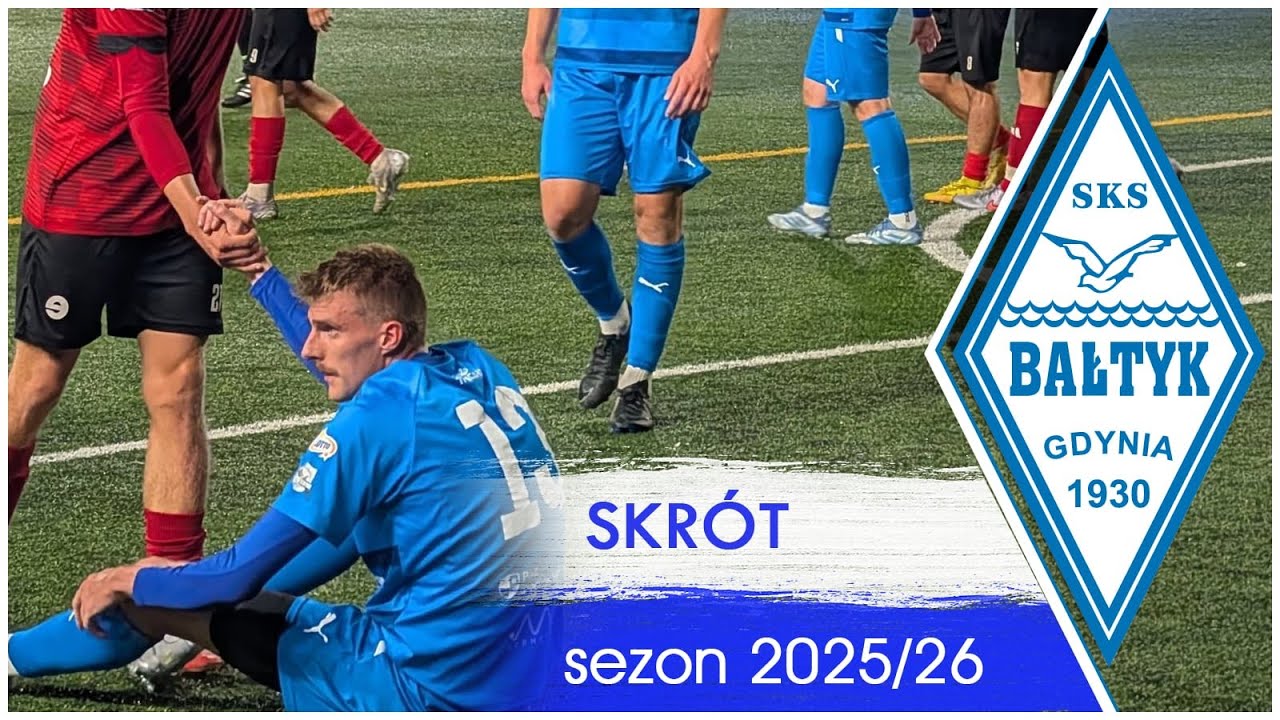 Bałtyk Gdynia 2:3 Wikęd Luzino || skrót || 27.08.2025