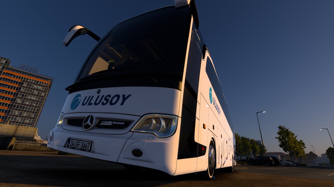 ULUSOY TURİZM Travego 17 Spaciel Edition 2017 #ets2 1.57 #oyuncuyusbismap v1.4