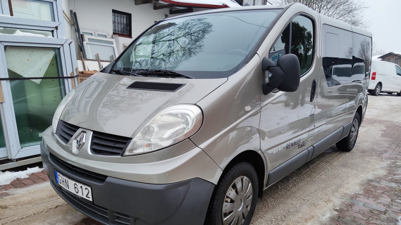 🇸🇪 Renault Trafic 🇸🇪 2007~2.0 benzyna~Passenger~9-cio osobowy~LONG