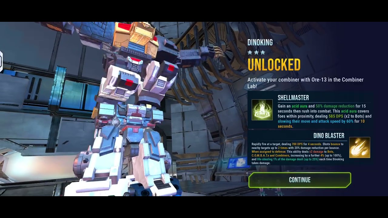 Dinoking - Transformers Earth Wars #TFEW