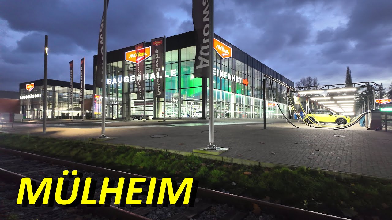 Mülheim walking 4K | Vom Hafencenter zur HRW Herbst 2024