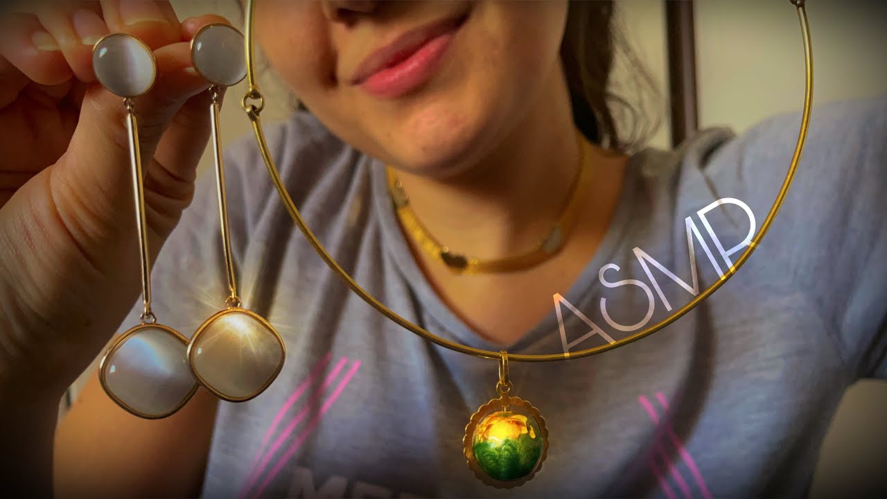 ASMR caseirinho: mostrando caixinha de joias ✨