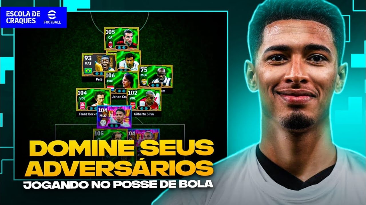 DOMINE SEUS ADVERSARIOS NO POSSE DE BOLA