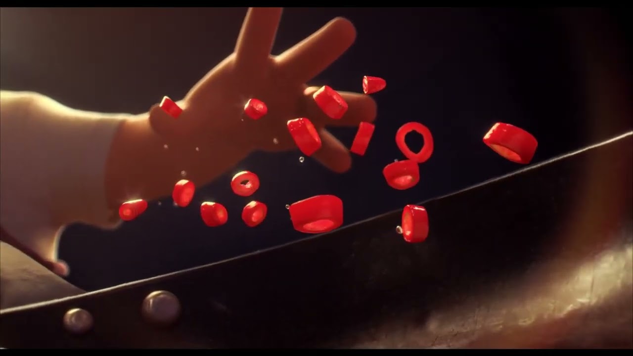 Turning Red Cooking Scene (Mei's Dad)