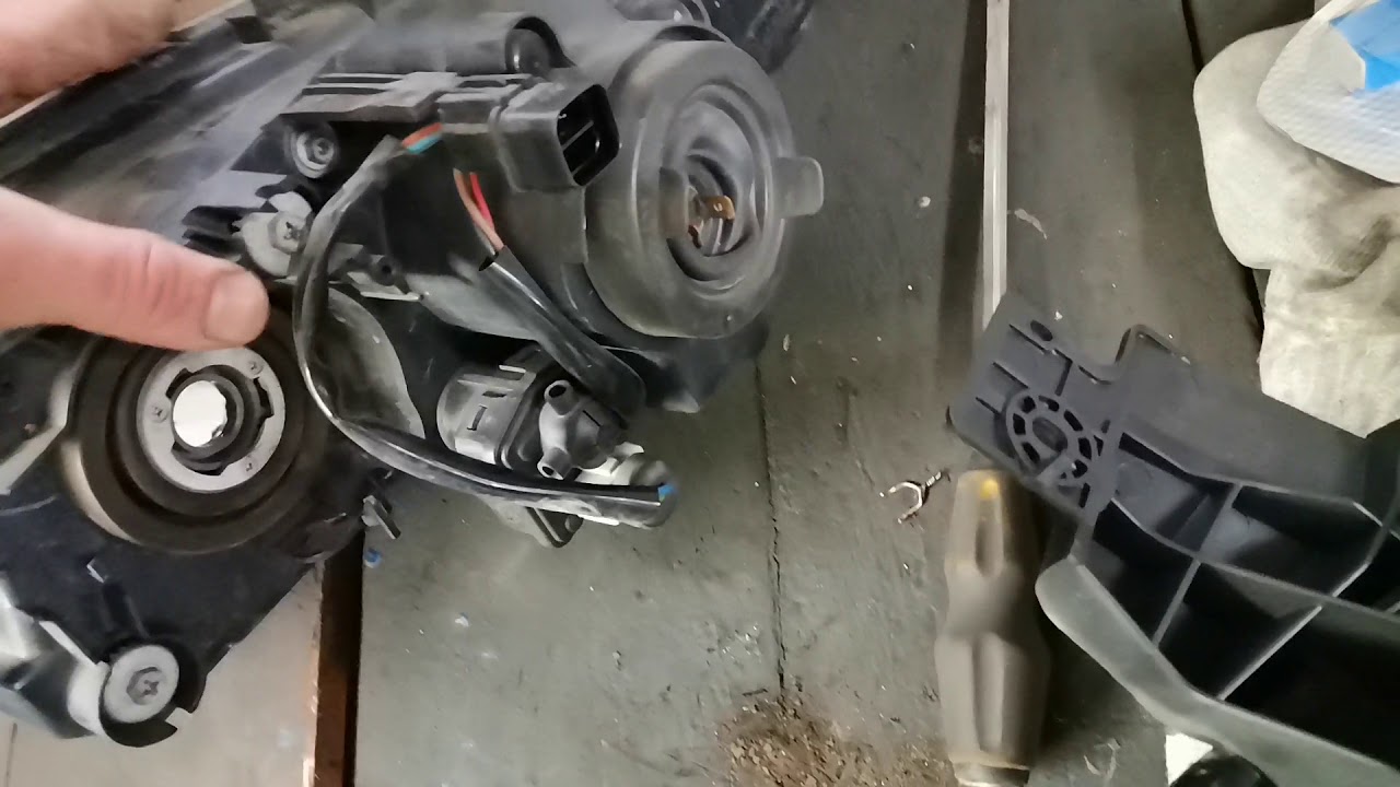 Mitsubishi Outlander Przeróbka Lamp