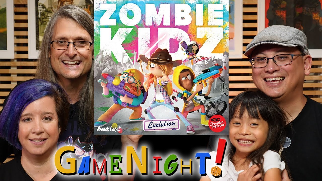 Zombie Kidz Evolution - GameNight! Se7 Ep35 - How to Play and Playthrough