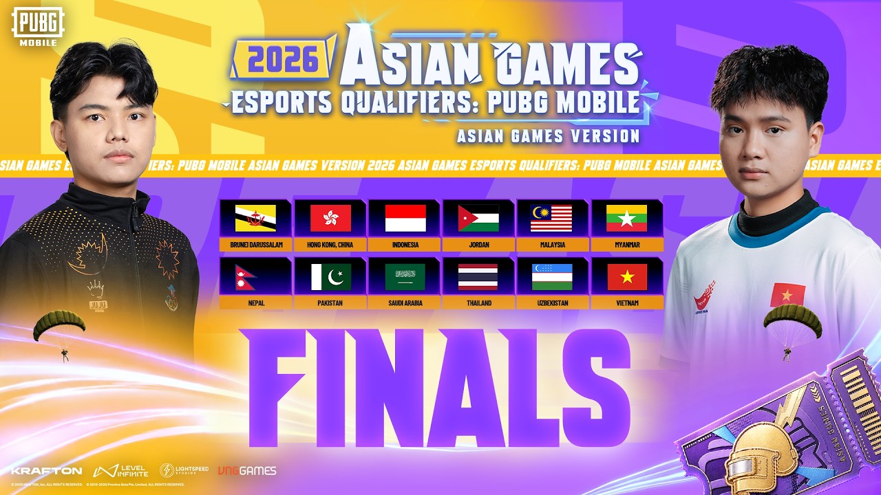 [NP] 2026 ASIAN GAMES ESPORTS QUALIFIERS: PUBG MOBILE ASIAN GAMES VERSION | FINALS