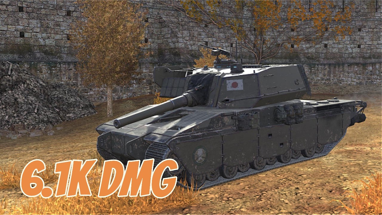 WoT Blitz Best Replay ● Type 5 Heavy Zetsugo ● 6.1K DMG ● 4 KILLS ● Ace Tanker