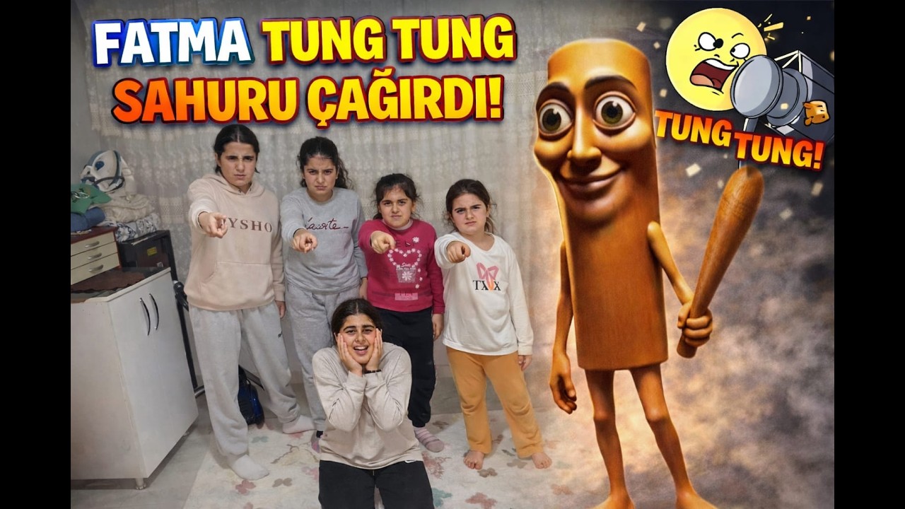 tung tung tung sahur ile cocuklar oyunda