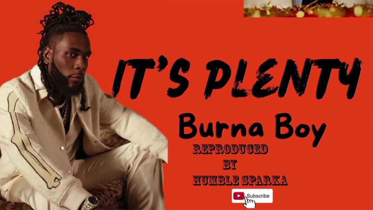 Burna Boy Its Plenty Instrumental |Reproduced by Humble Sparka
