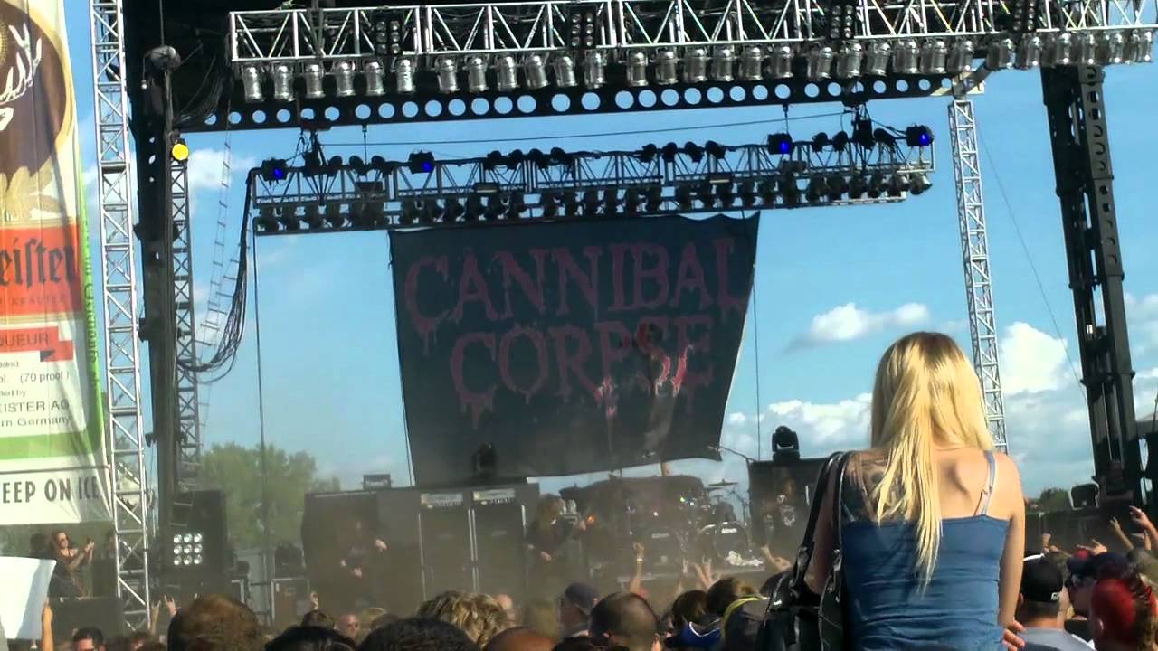 CANNIBAL CORPSE - Disfigured - Live @ KNOTFEST 2012 (WI)