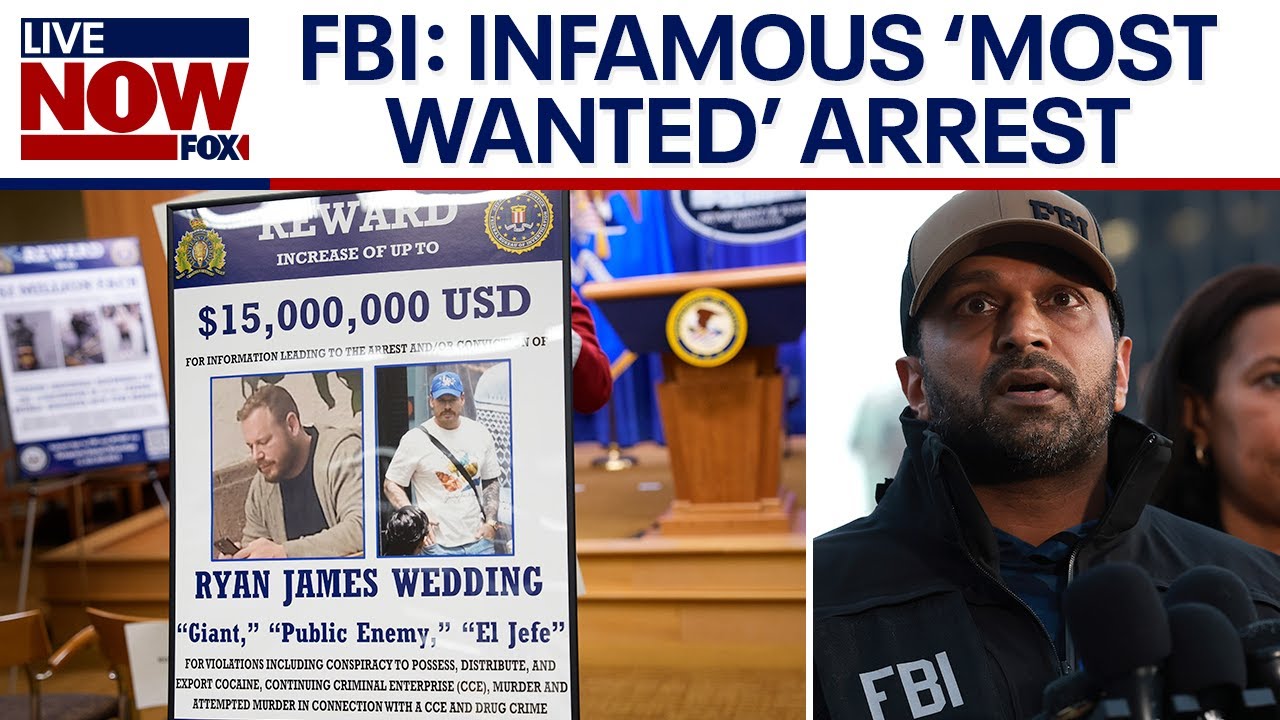 MOST WANTED: Kash Patel announces arrest of former Olympian cocaine kingpin