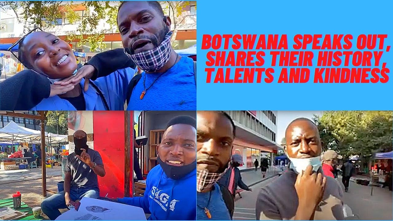 Botswanan street talk - meeting very interesting locals, having great conversations.