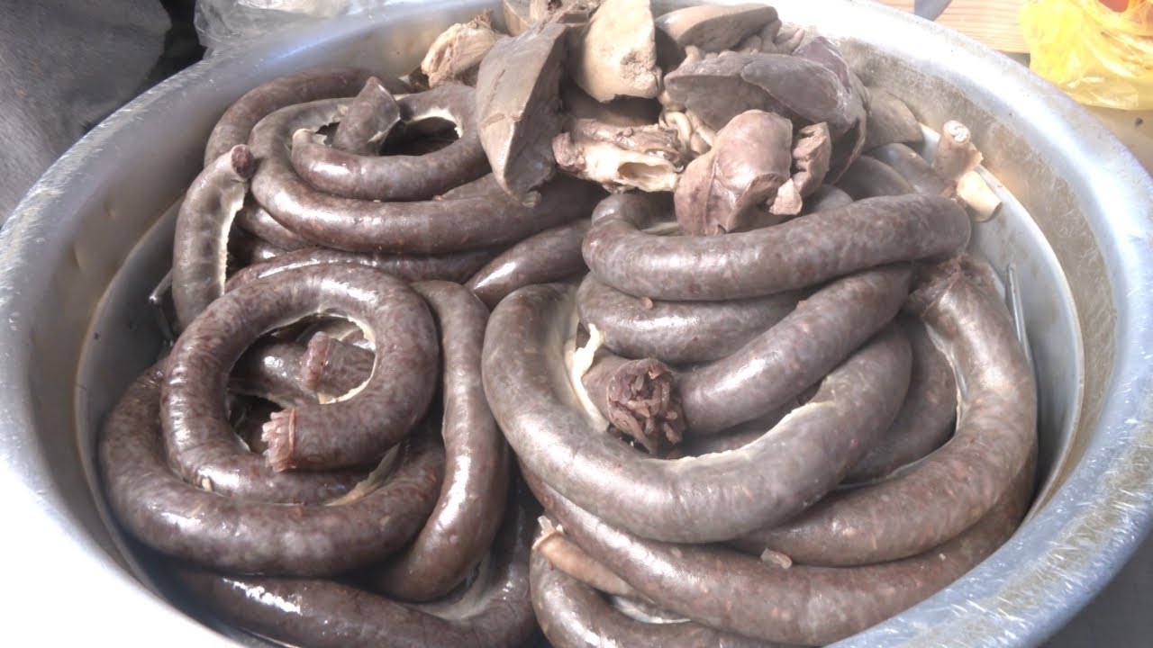 Продается в 3 часа / Мягкие, квитые и вкусные сундеи / Сухое свиное кишечник / Корейская уличная еда