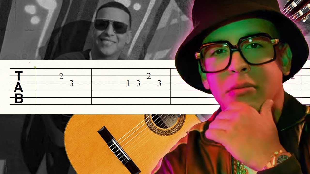 Dura / Daddy Yankee / Guitarra Tutorial