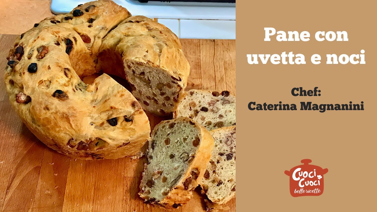 Pane uvetta e noci